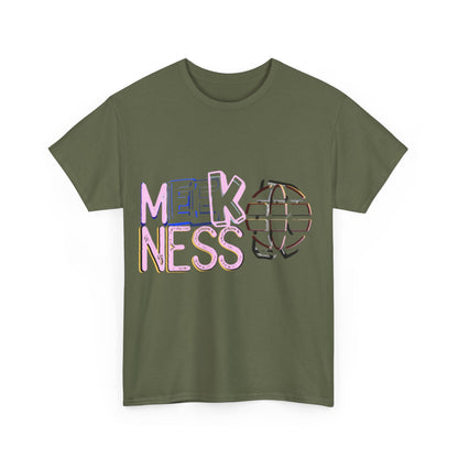 Unisex Heavy Cotton Tee - 'MEEKNESS' Graphic Shirt for Casual Wear