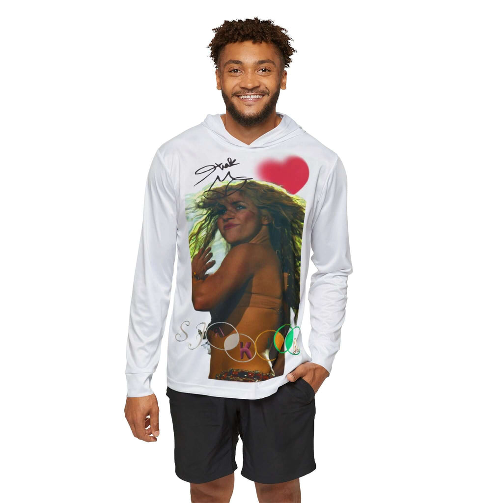 Men's Sports Warmup Shakira Hoodie (AOP)