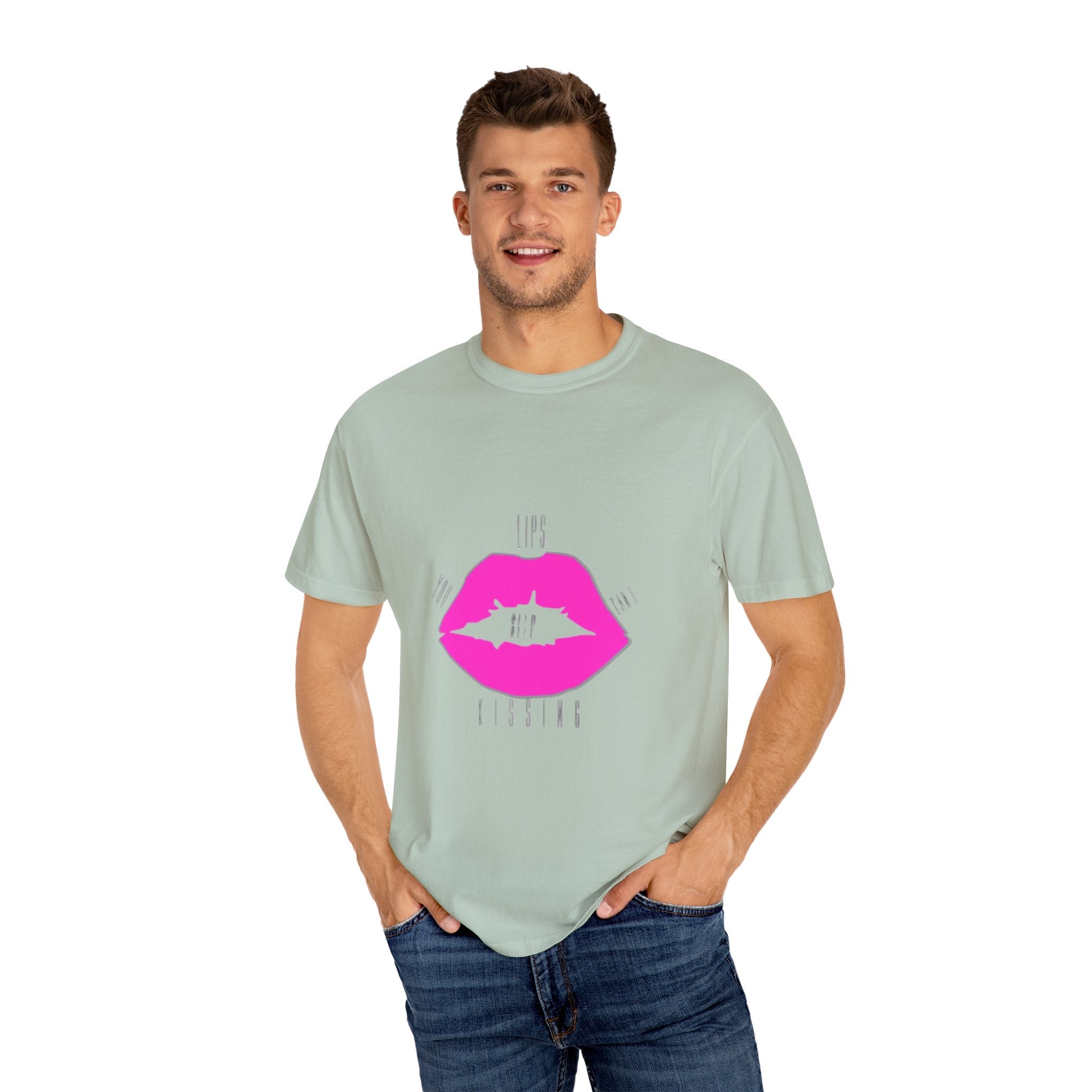 Kiss Mark Graphic Tee, Trendy Unisex T-shirt for Casual Wear, Perfect for Birthdays, Valentine’s Day, or Fun Gatherings, Statement Shirt Printify
