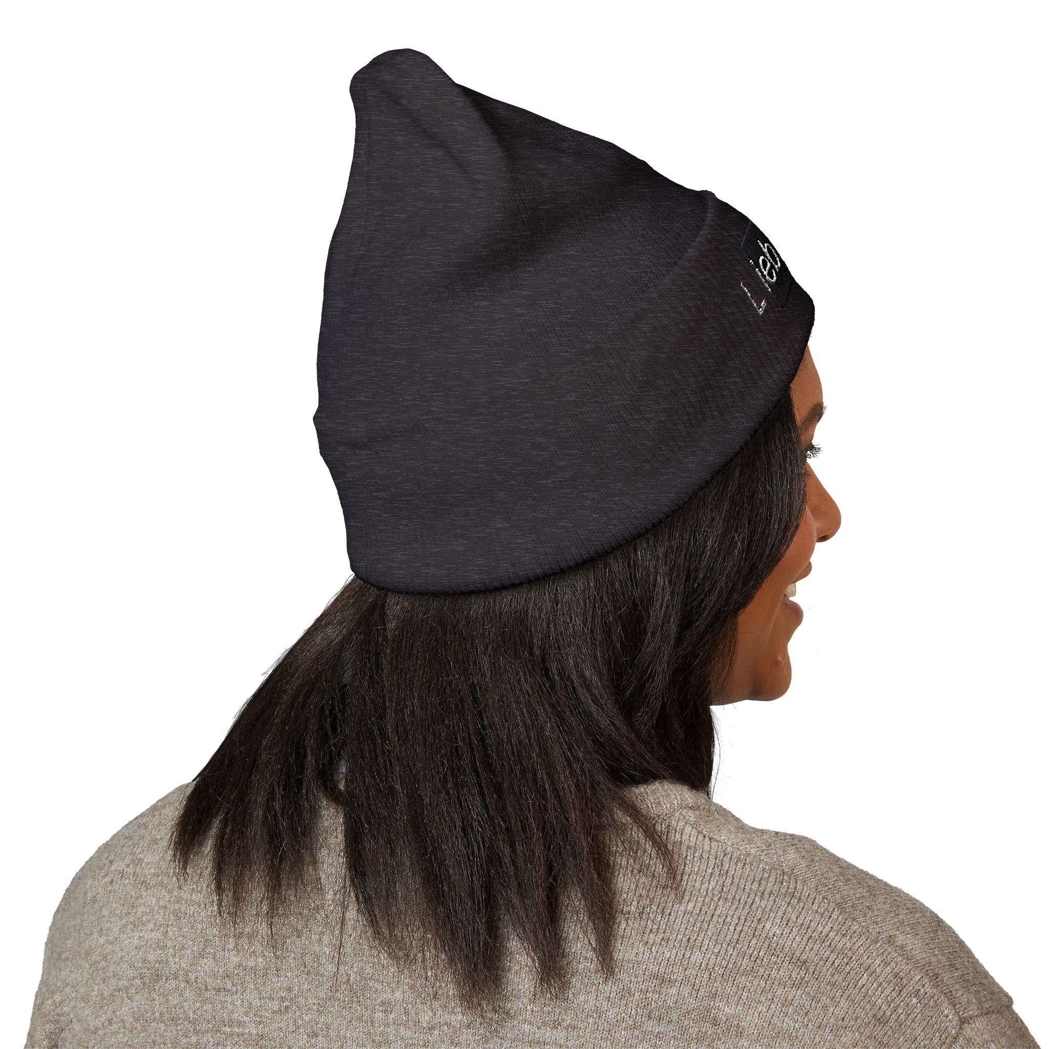 Beanie Hat with Lieb MaMaN Embroidery