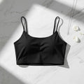 Luxe Women's Brami — Seamless Strappy Crop Bralette