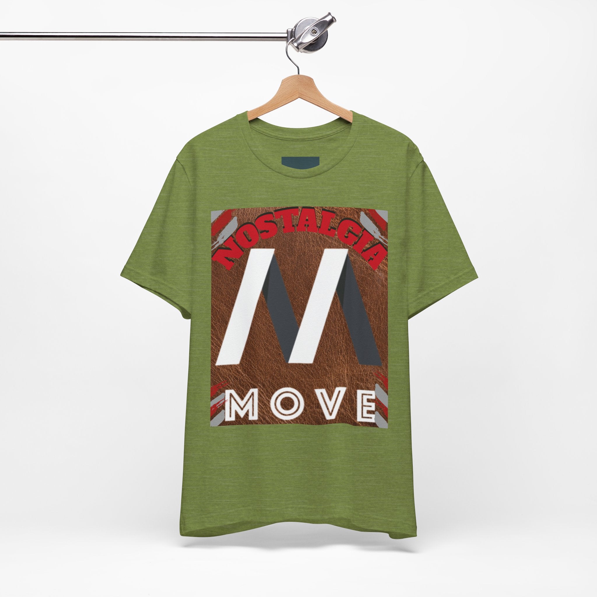 Nostalgic Movement Short Sleeve Tee, Vintage Graphic Tee, Unisex Casual T-Shirt, Gift for Retro Lovers, Summer Fashion
