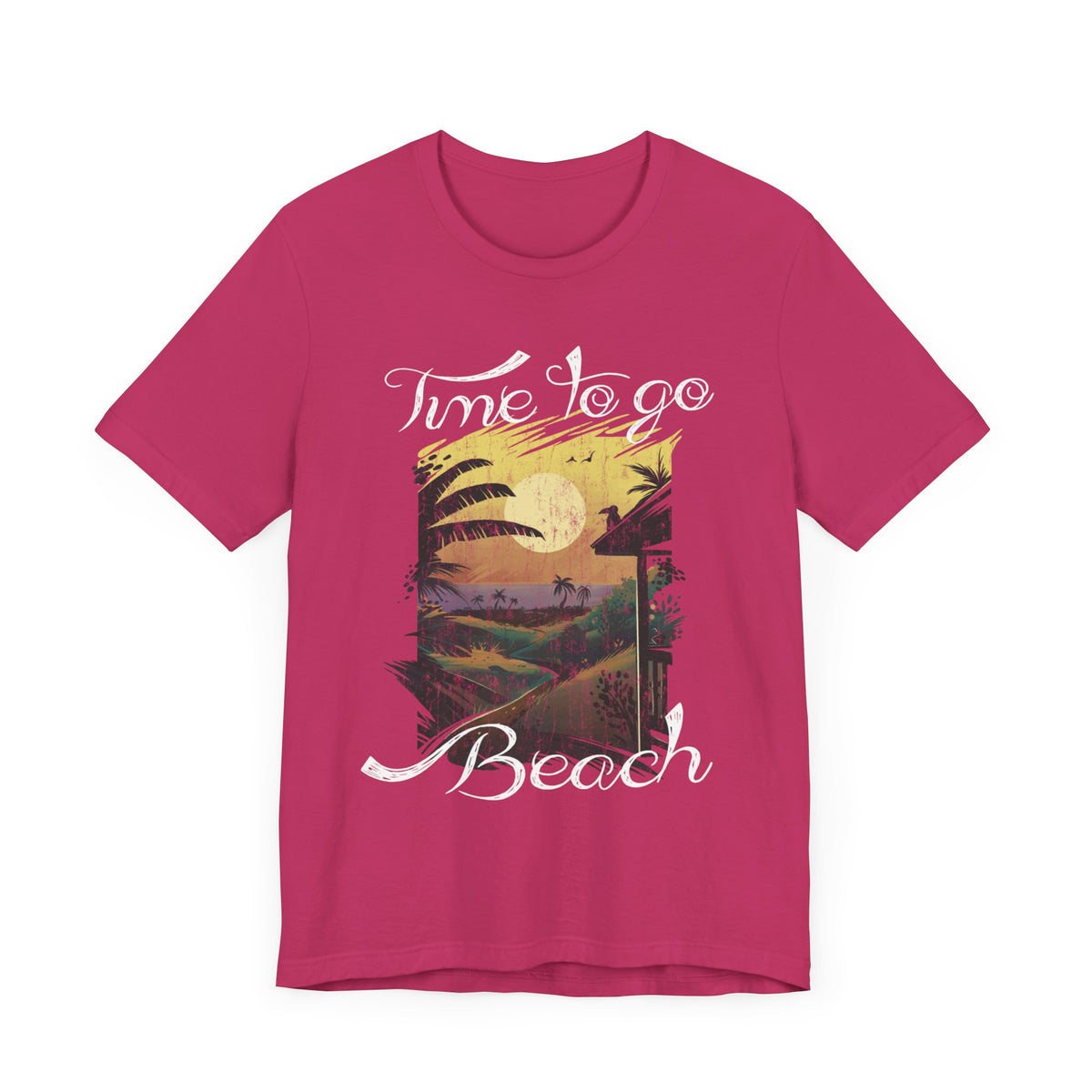 Il est temps d’aller à la plage Tee-shirt unisexe 