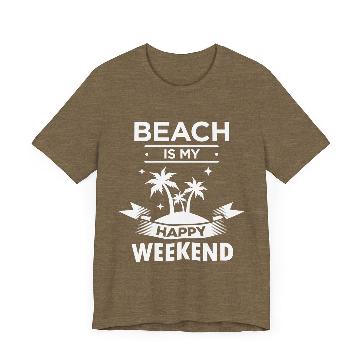 Beach Is My Happy Weekend Unisex Tee Printify