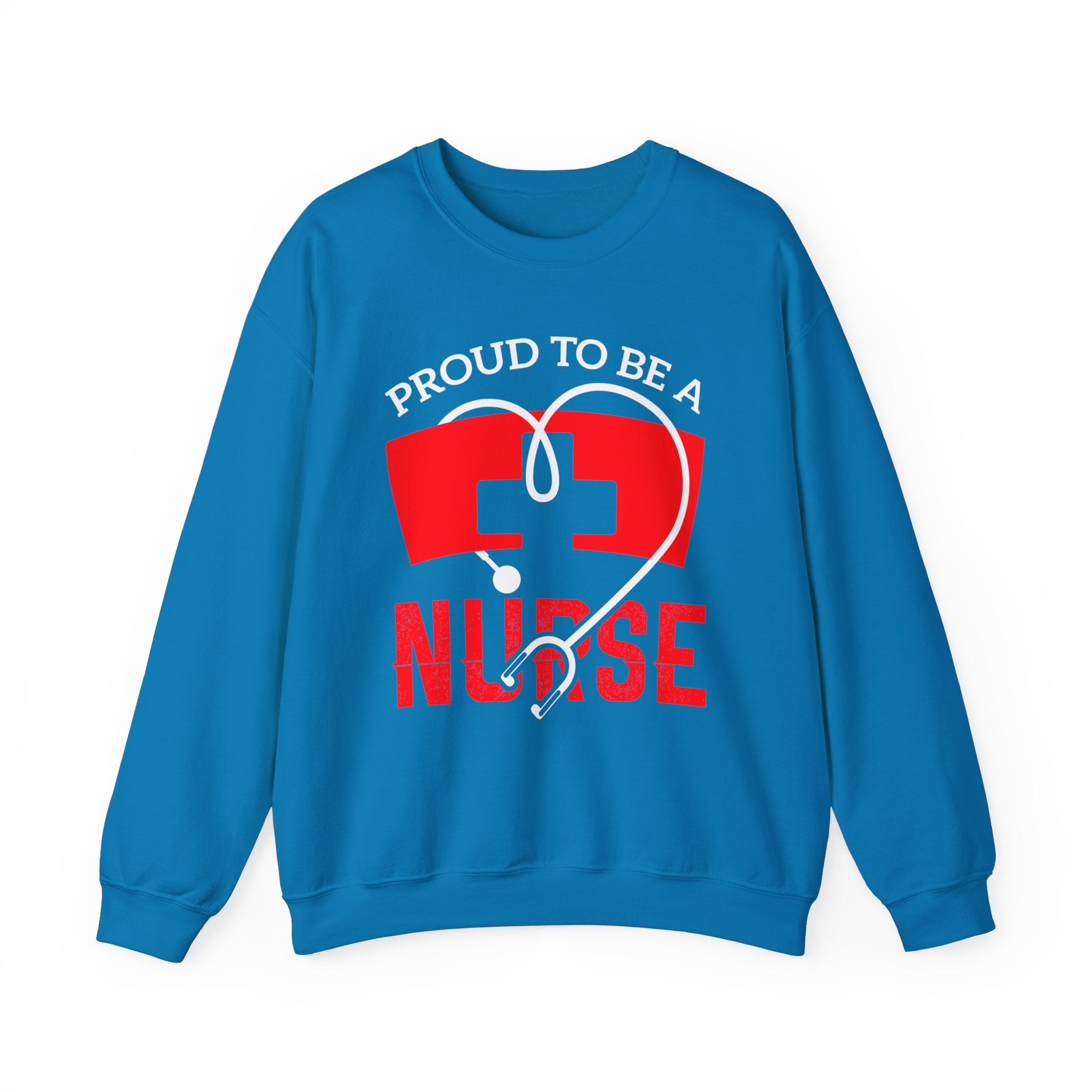 Fier d’être un sweat-shirt unisexe infirmière 
