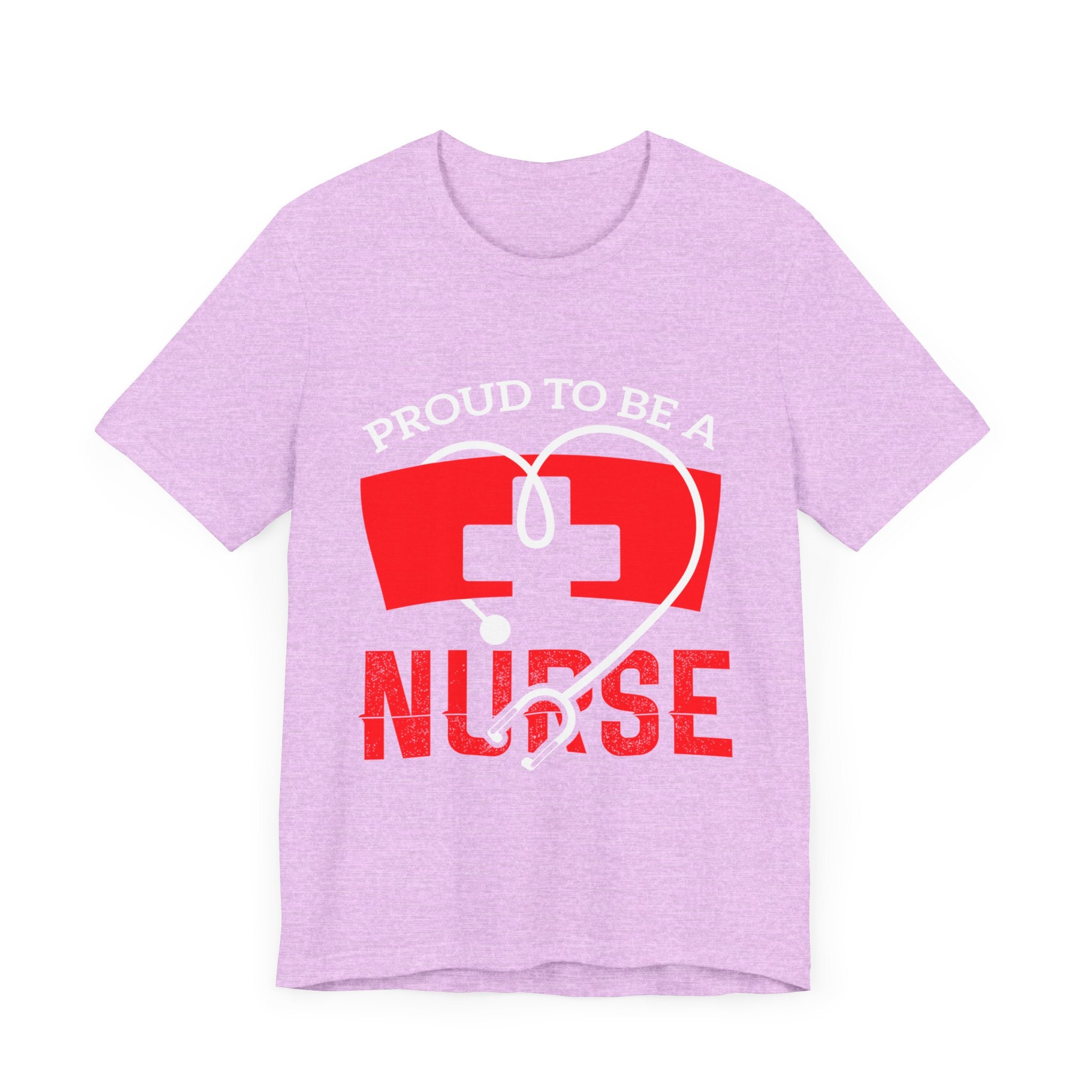 Fier d’être un tee-shirt unisexe infirmière 