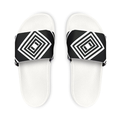 Sandals - Men's Stylish Removable-Strap Sandals with Geometric Design