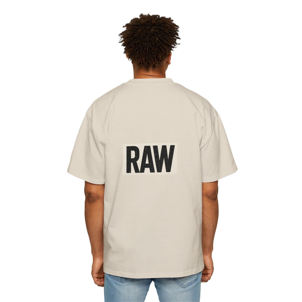 Oversized Tee - Raw Unique Design Printify