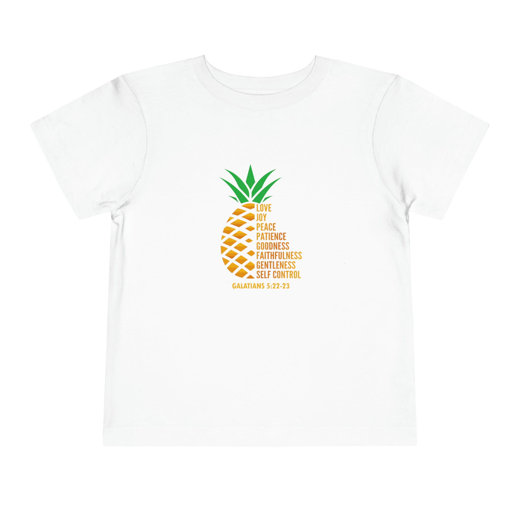 T-shirt pour tout-petits Love Joy Peace Patience 