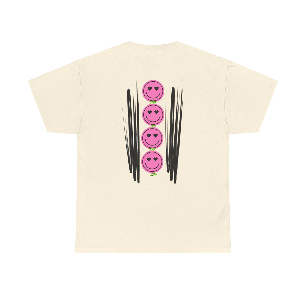 RCNSONS Unisex Heavy Cotton Smileys Tee