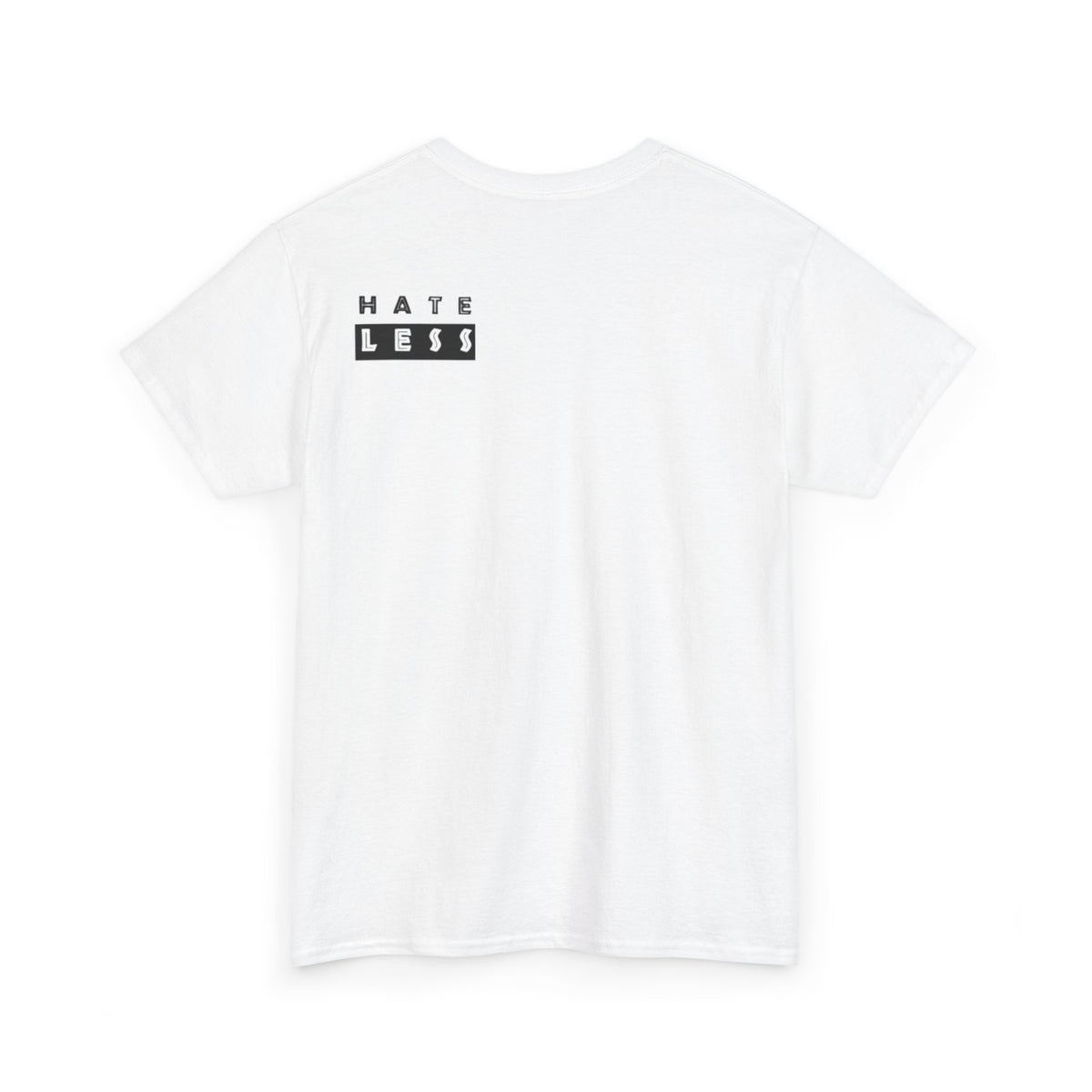 HATE LESS Unisex Heavy Cotton Tee - Comfortable Casual Wear