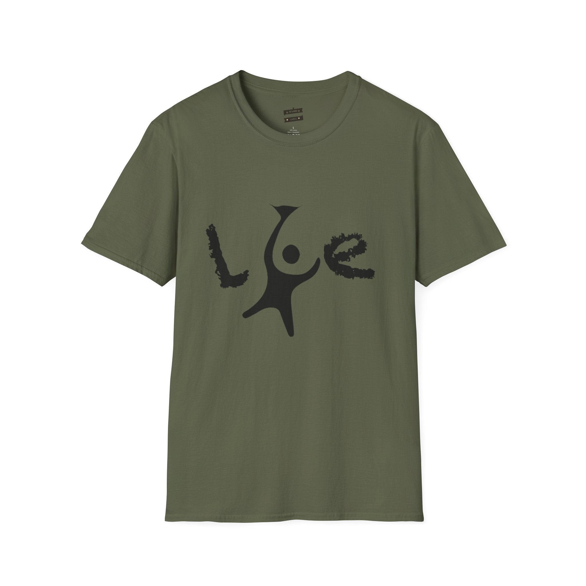Life Celebration Unisex Softstyle T-Shirt, Comfortable Cotton Tee for Everyday Wear, Perfect for Birthdays, Yoga, Gift for Friends, [...] Printify