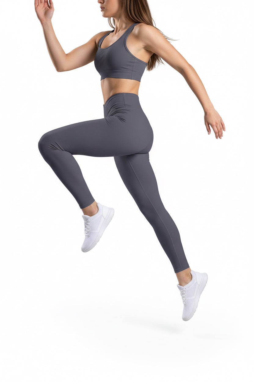 Women’s Luxe Leggings — High-Waist V-Cut Activewear Leggings