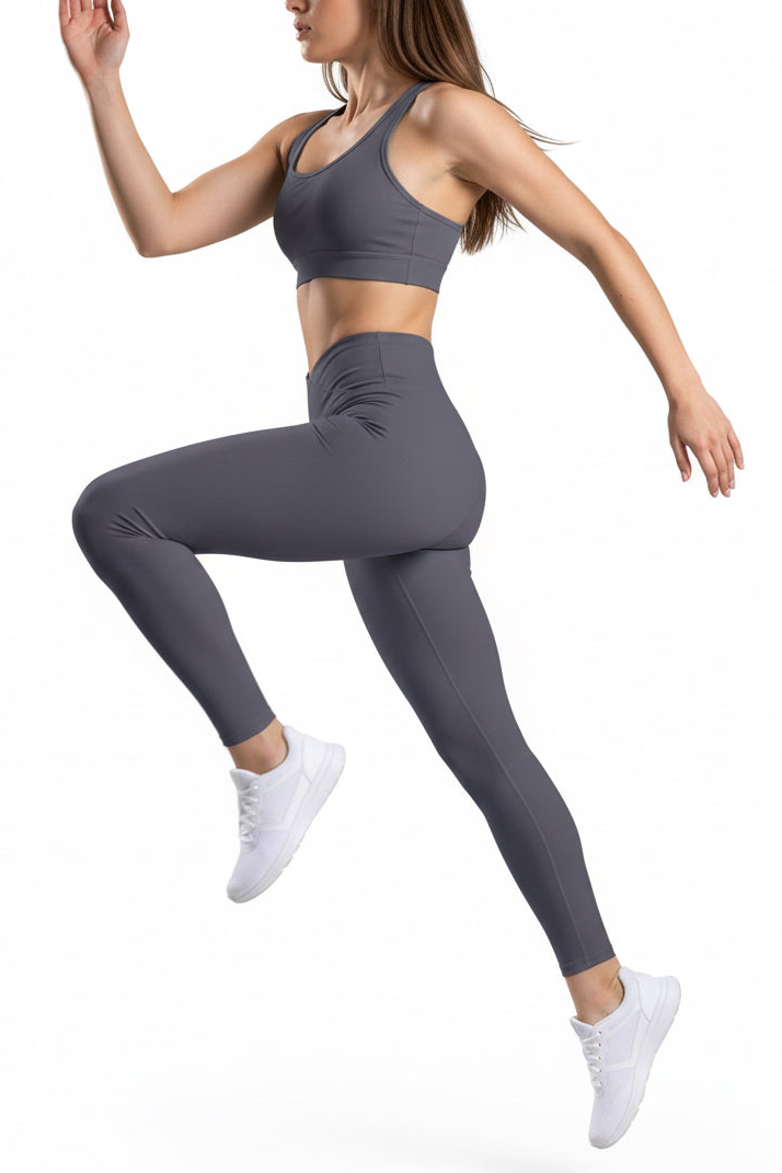 Women’s Luxe Leggings — High-Waist V-Cut Activewear Leggings