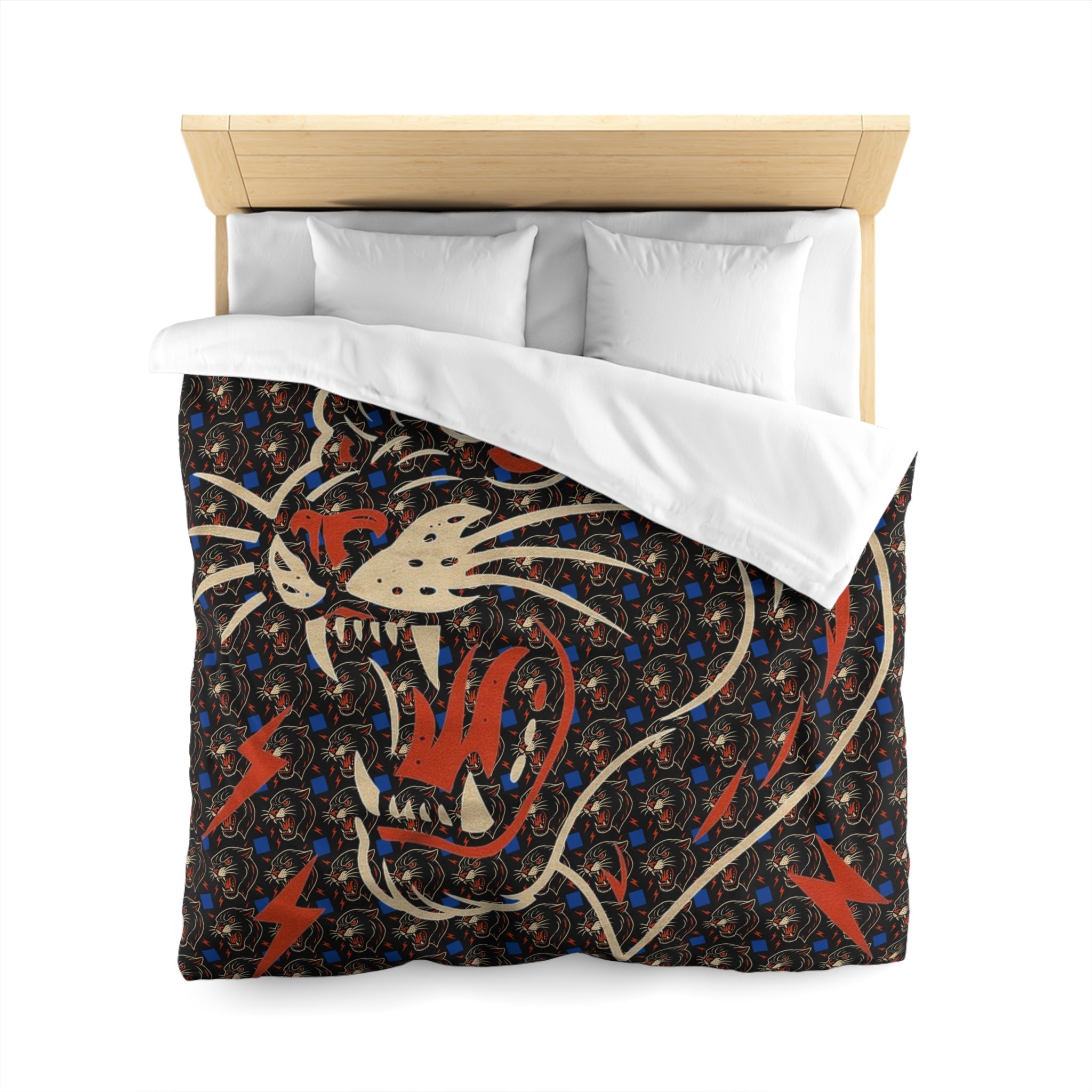 Duvet Cover - Crown Bed Design Printify