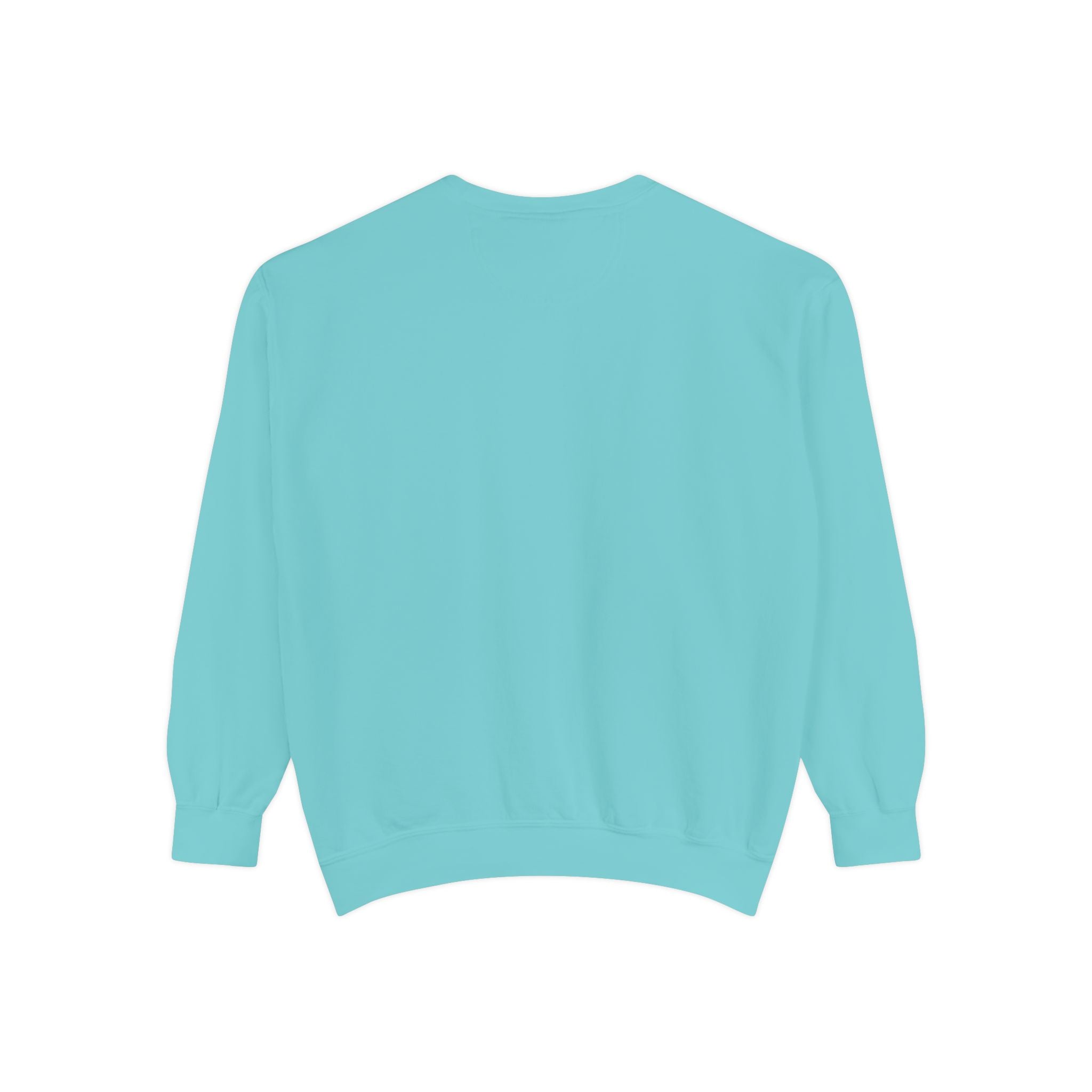 Garment-Dyed Sweatshirt, Cozy Unisex Pullover, Casual Comfortable Sweater, Perfect for Relaxing, Gift Idea for Friends and Family Printify