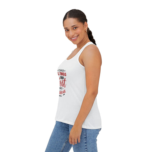 Women's Tank Top -I Can Do All Things