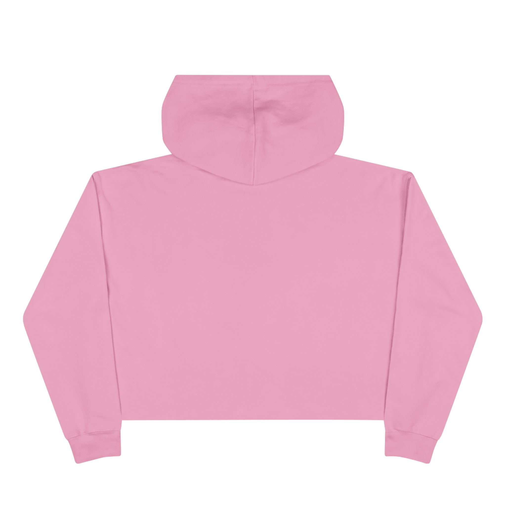 Snowflake Crop Hoodie - ' I'm with Him Let it Snow' design