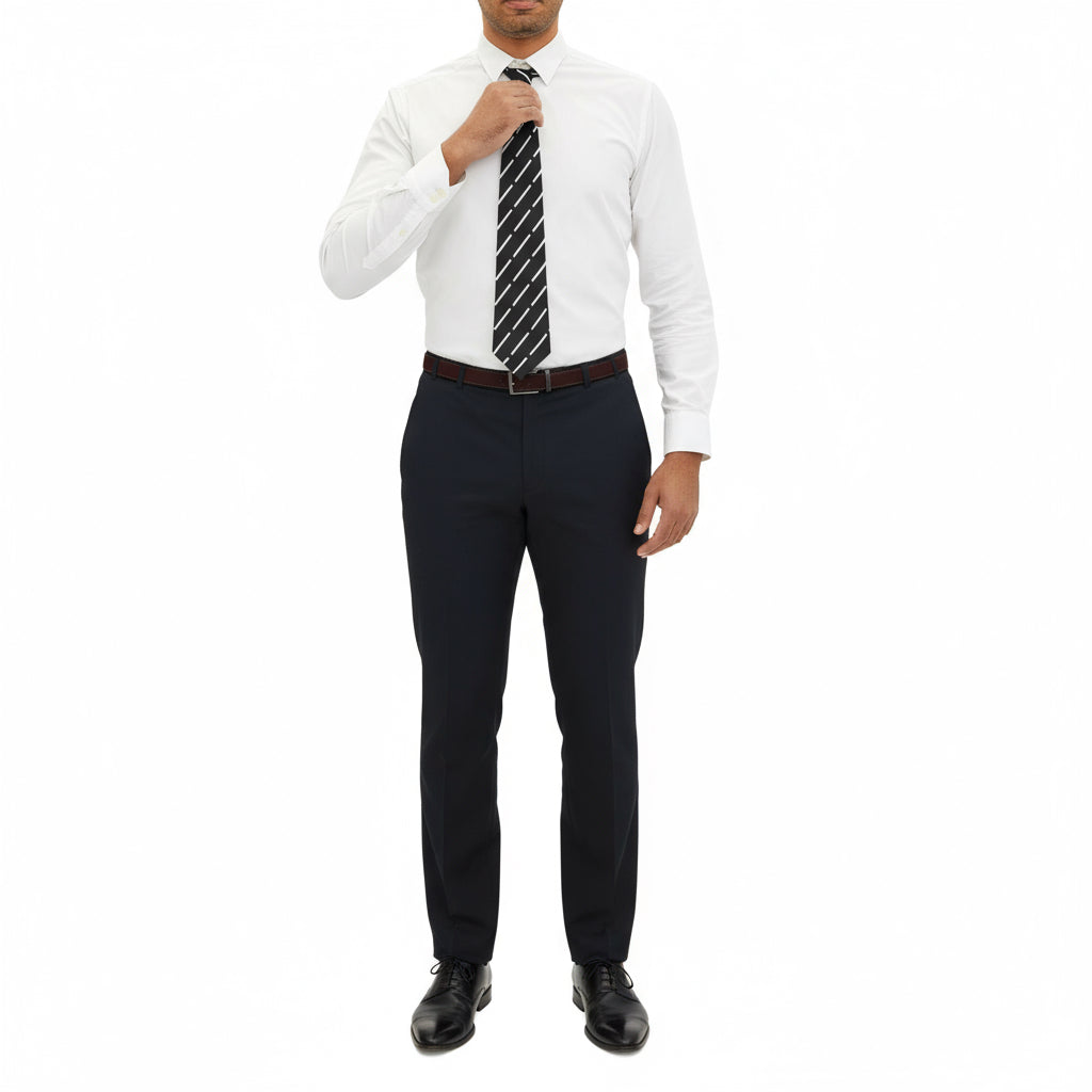 Bold Stripe Necktie for Men, Classic Fashion, Gift for Dad, Wedding Accessory, Formal Wear, Holiday Celebration Printify