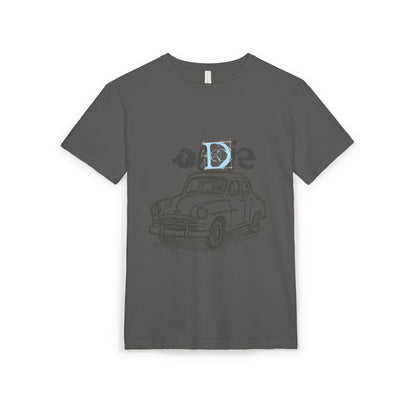 Vintage Car Graphic Tee | Unisex Sueded T-Shirt, Retro Auto Shirt, Fashion Gift, Casual Wear, Car Lover Apparel Printify