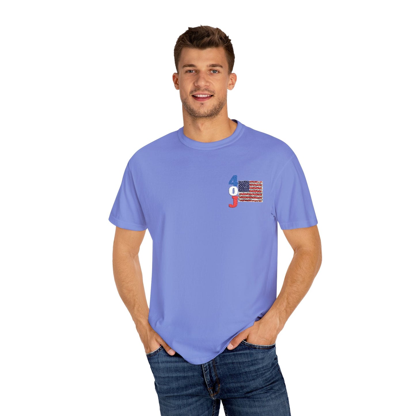 4th of July Garment-Dyed T-shirt Printify