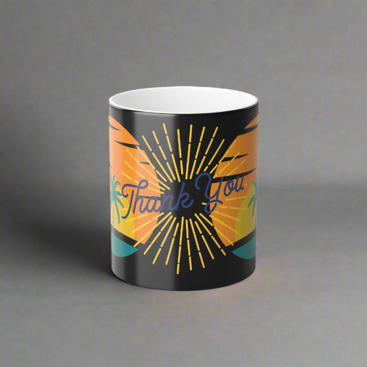 Color Morphing Thank You Mug - Perfect Gift for Appreciation and Gratitude