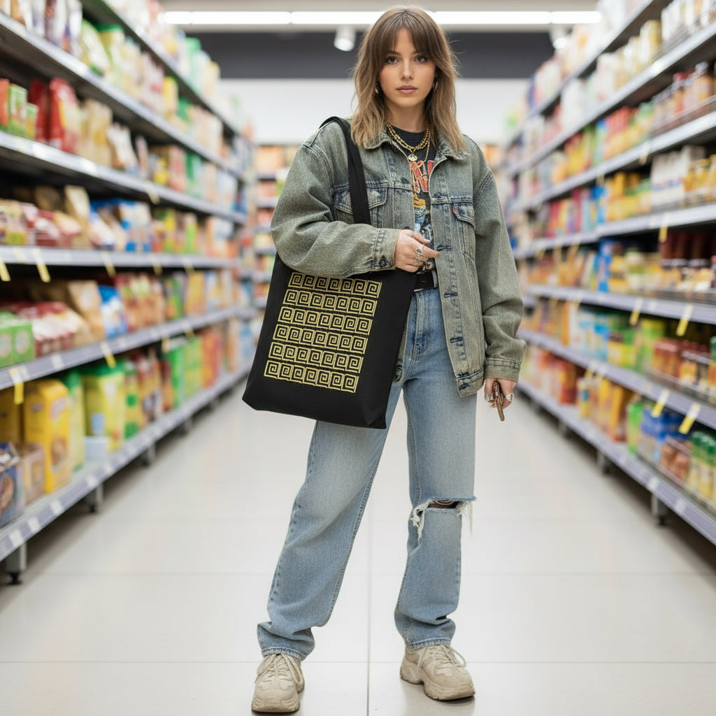 Kindness Superpower Grocery Bag Printify