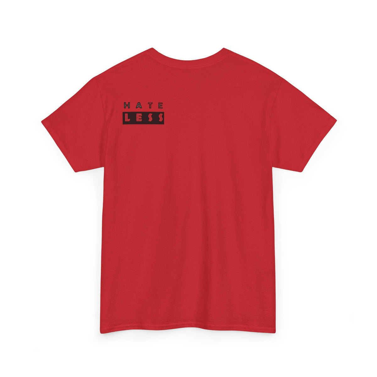 HATE LESS Unisex Heavy Cotton Tee - Comfortable Casual Wear