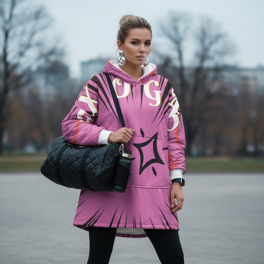 Yoga Hooded Blanket Printify