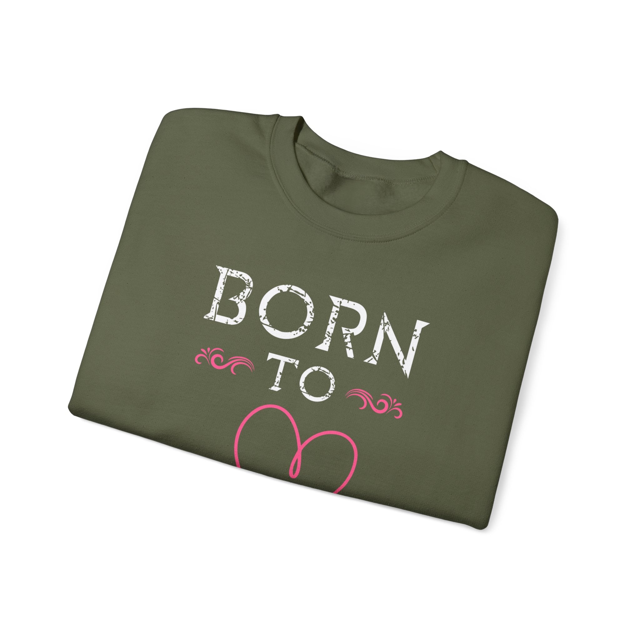 Sweat-shirt unisexe né pour guérir 