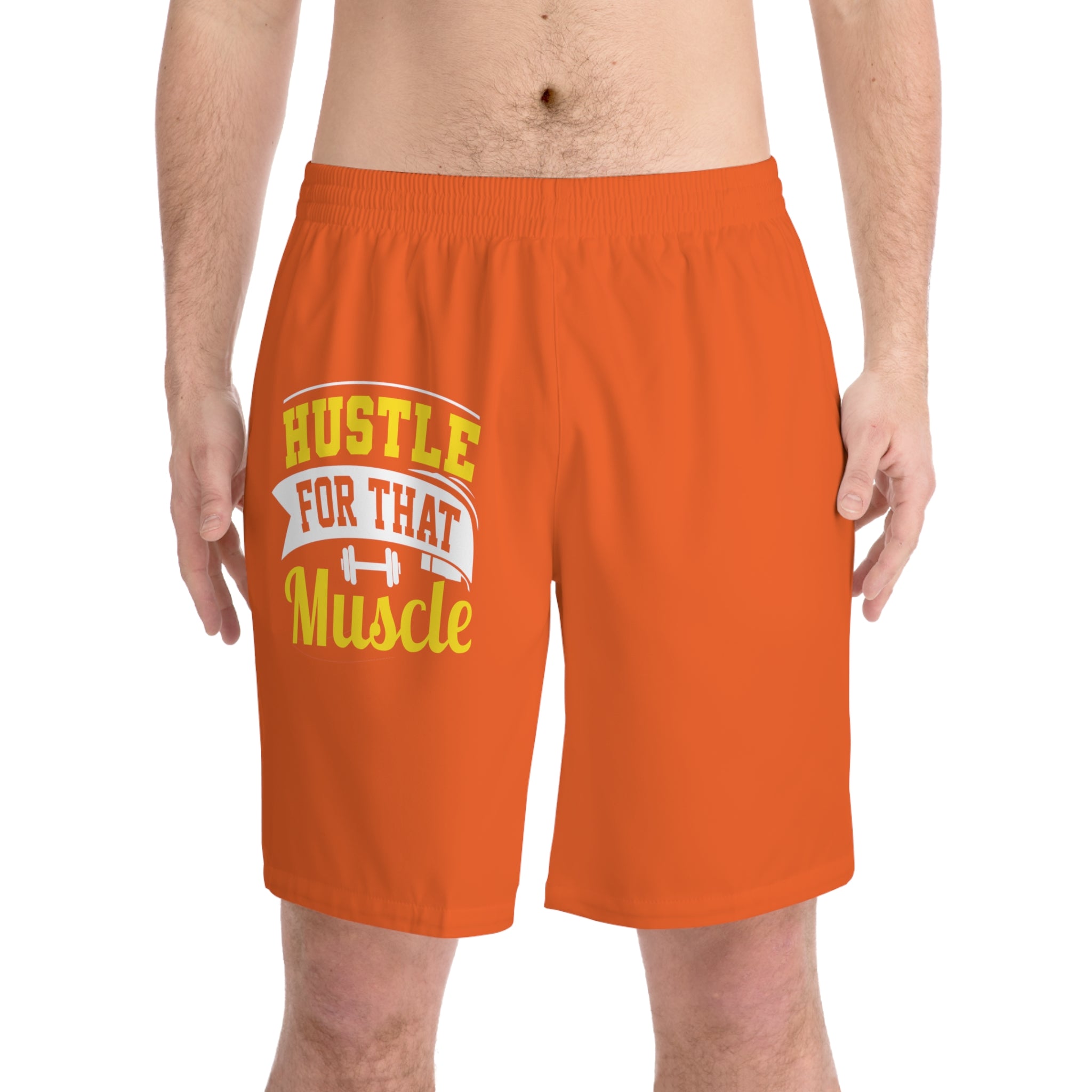 Men's Elastic Beach Shorts (AOP)