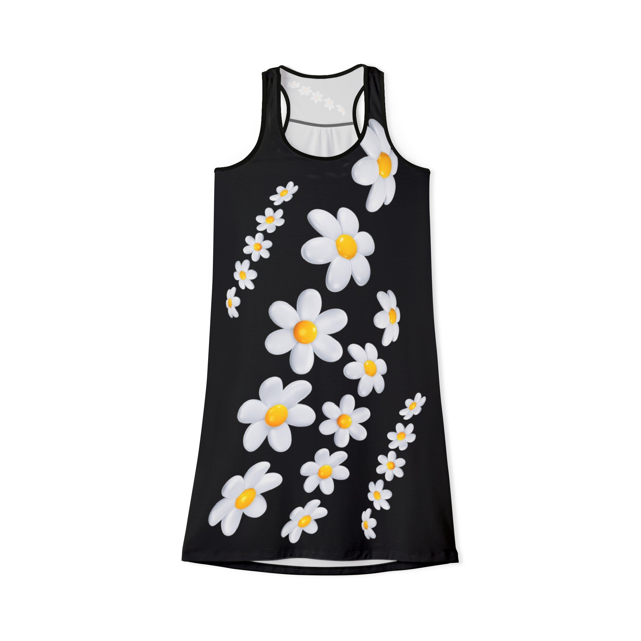 Women's Racerback GLITTER ROSE Dress (AOP)