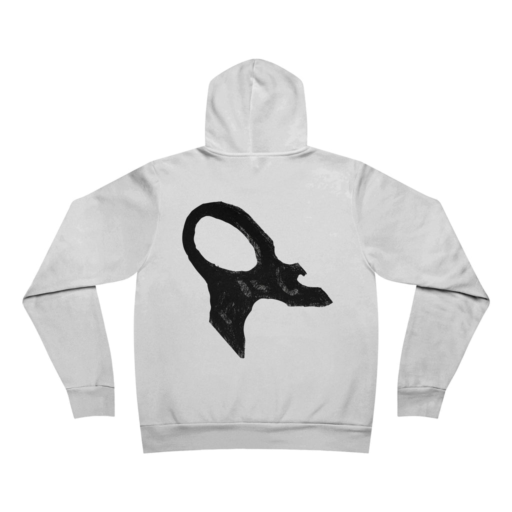 Minimalist Skull Hoodie