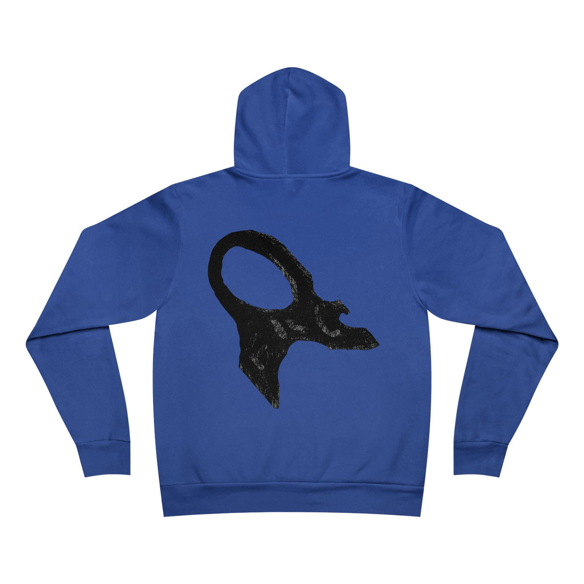 Minimalist Skull Hoodie