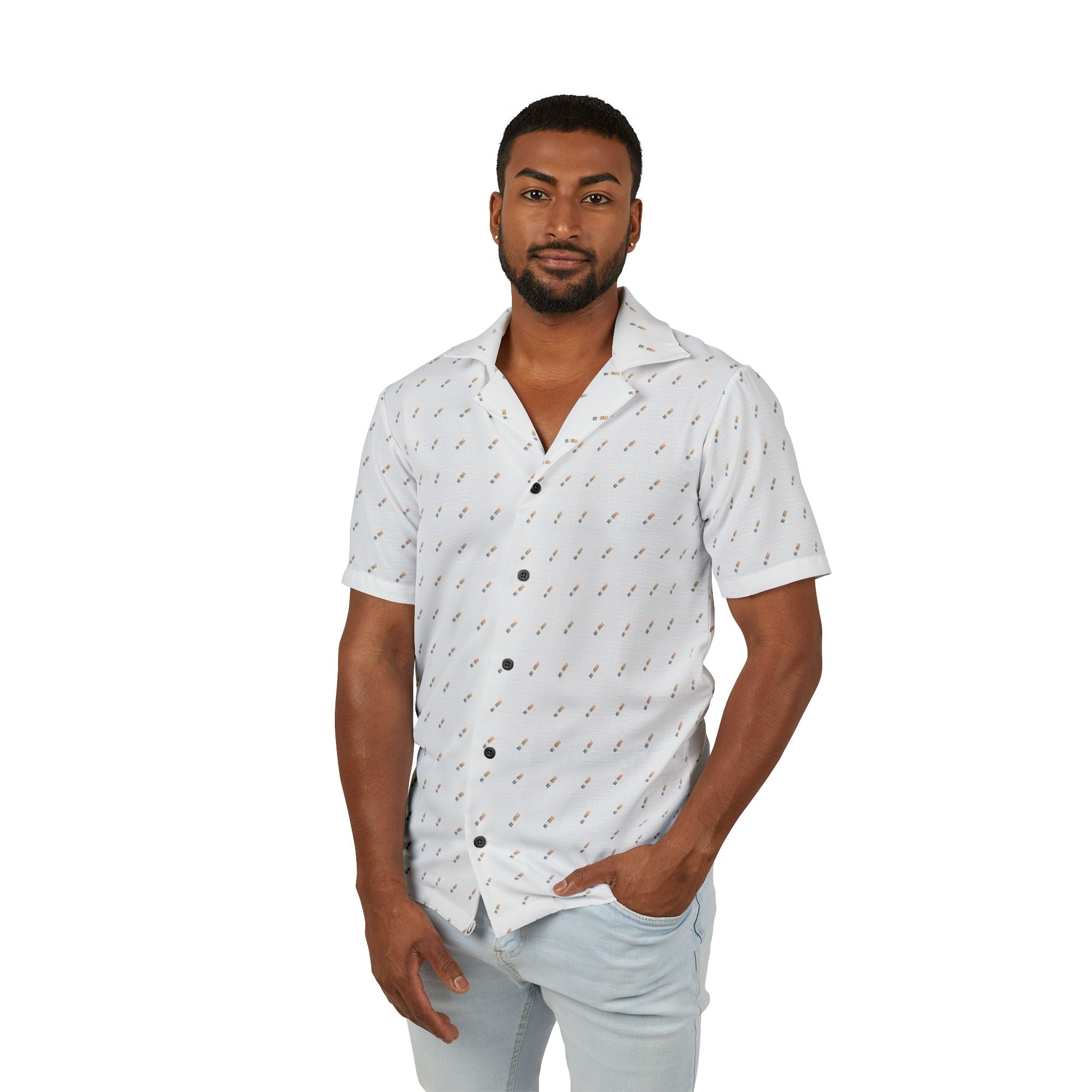 Camp Shirt - Short Sleeve R-Design Hawaiian Men's Shirt