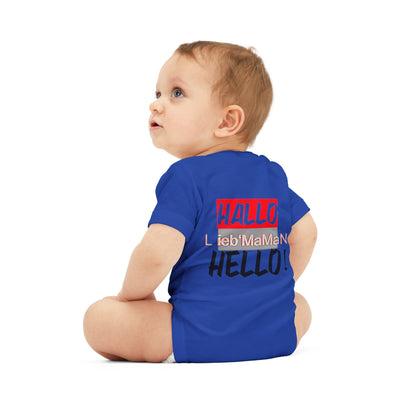 Hello Baby Bodysuit - Cute Multilingual Infant Jersey One Piece