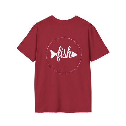 Casual Fish Graphic Tee - Perfect for Nature Lovers