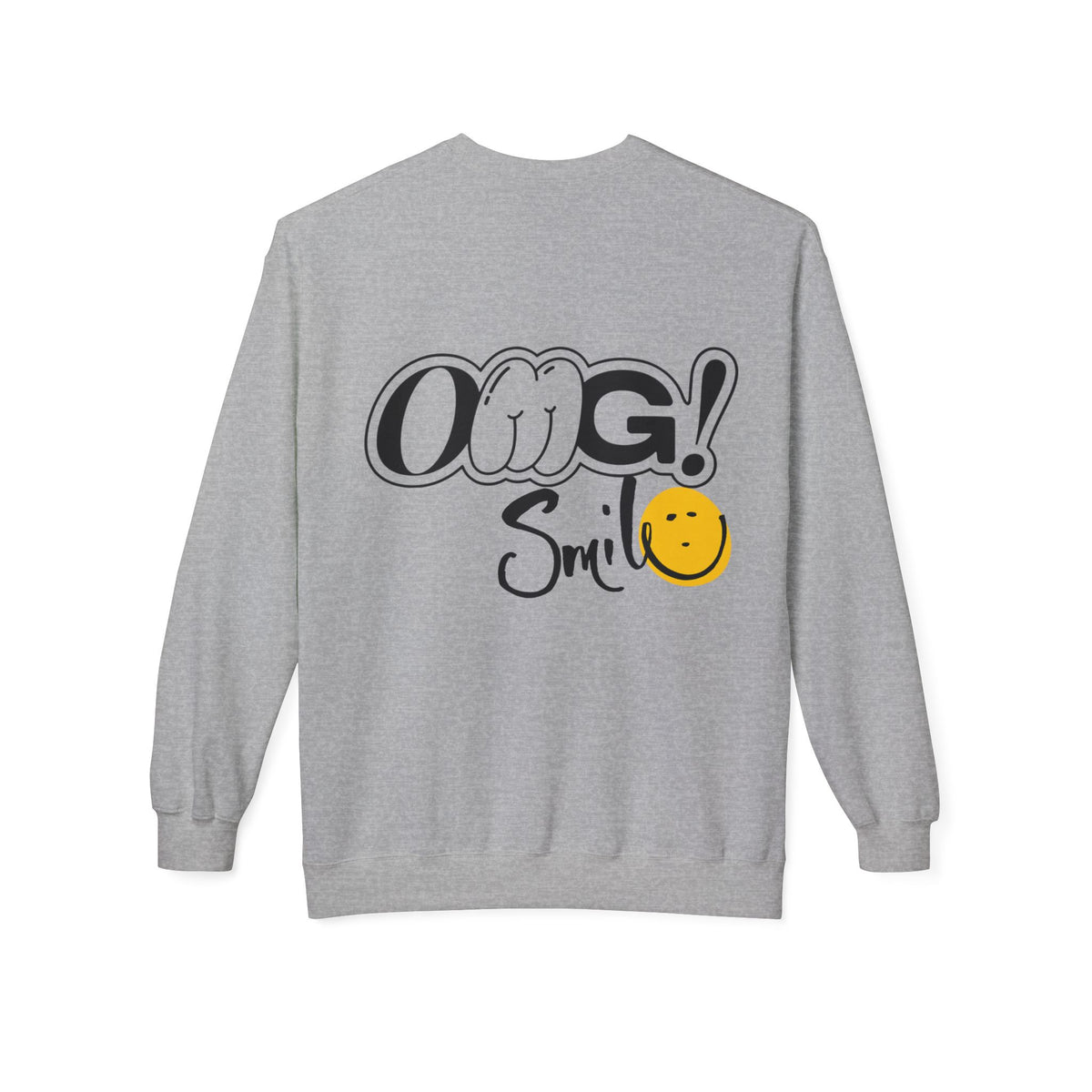 OMG!Smile Softstyle  Crewneck Sweatshirt