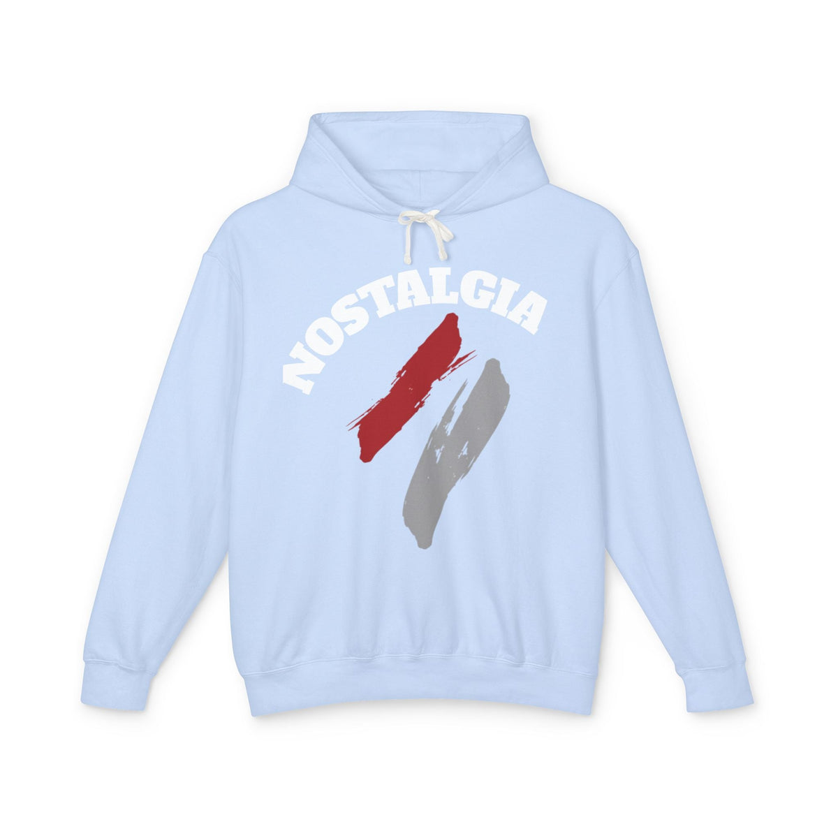 Nostalgia Hoodie: Unisex Lightweight Sweatshirt for Cool Days, Casual Wear, Gift for Friends, Retro Aesthetic, Perfect for Spring Printify