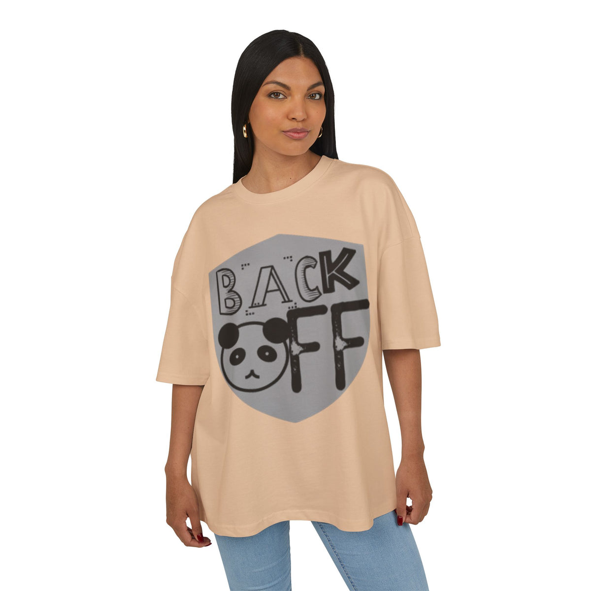 T-Shirt Back off Unisex Ultra Heavy Cotton Box Tee