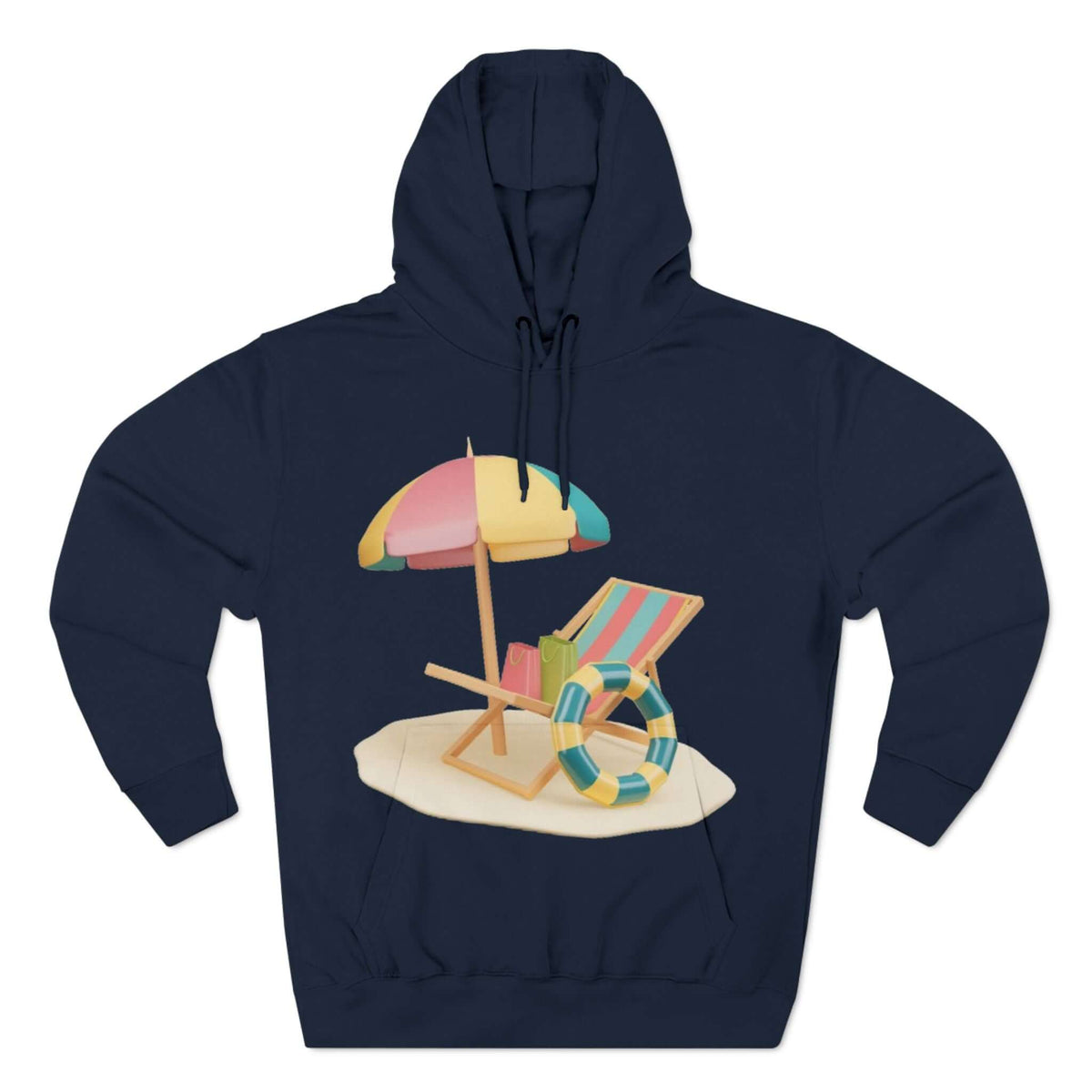 Three-Panel Hoodie - RCNSONS Resort Collection