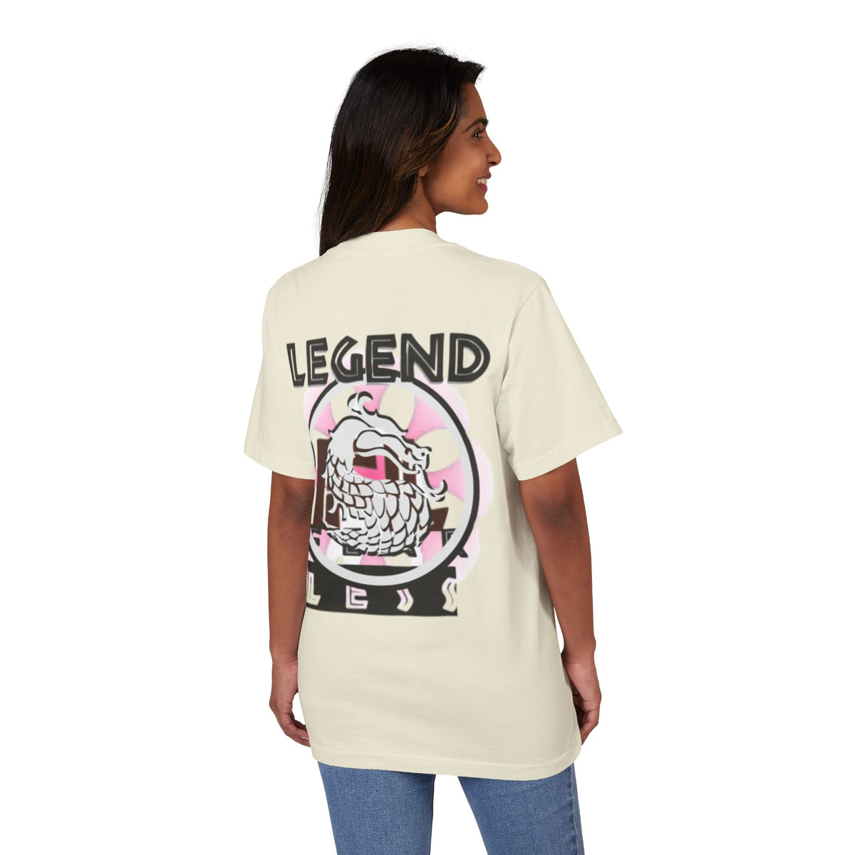 Legend Graphic Unisex T-Shirt - Trendy Drop-Shoulder Style