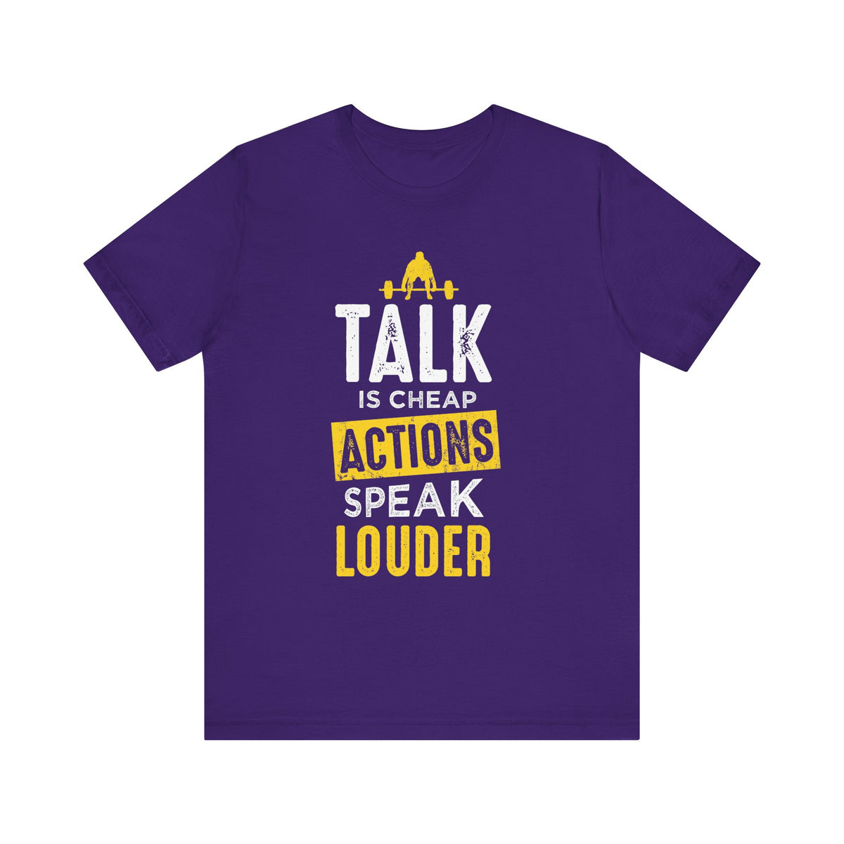 Parler, c’est des actions bon marché, parler plus fort, tee-shirt unisexe 