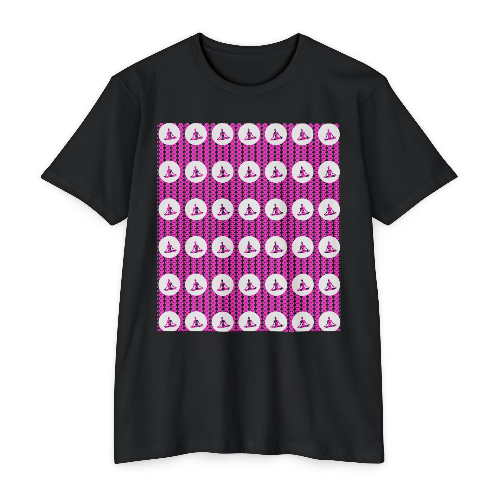 Chic Pink Pattern Unisex T-Shirt, Casual Wear, Trendy Shirt, Gift for Her, Summer Fashion, Everyday Style Printify