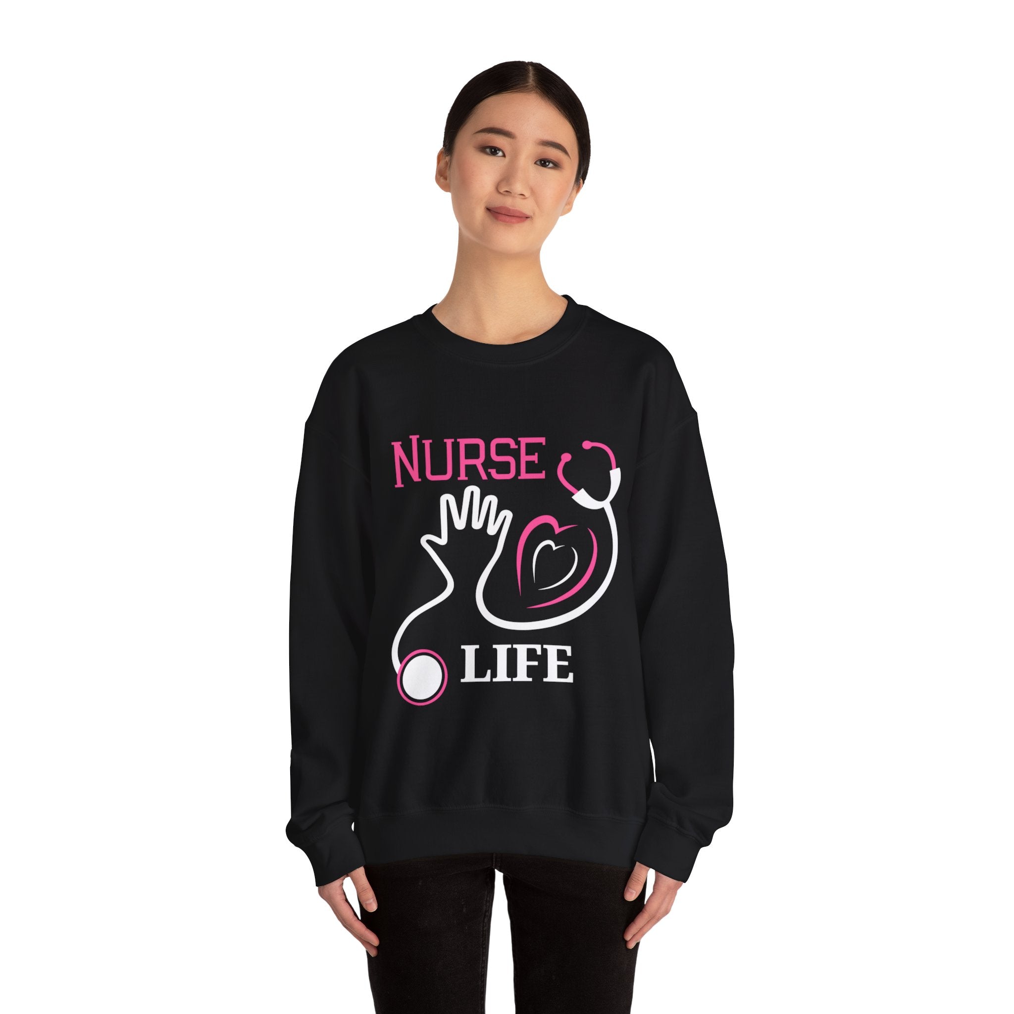 Sweat-shirt unisexe Nurse Life 