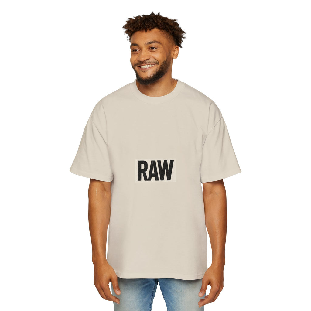 Oversized Tee - Raw Unique Design Printify