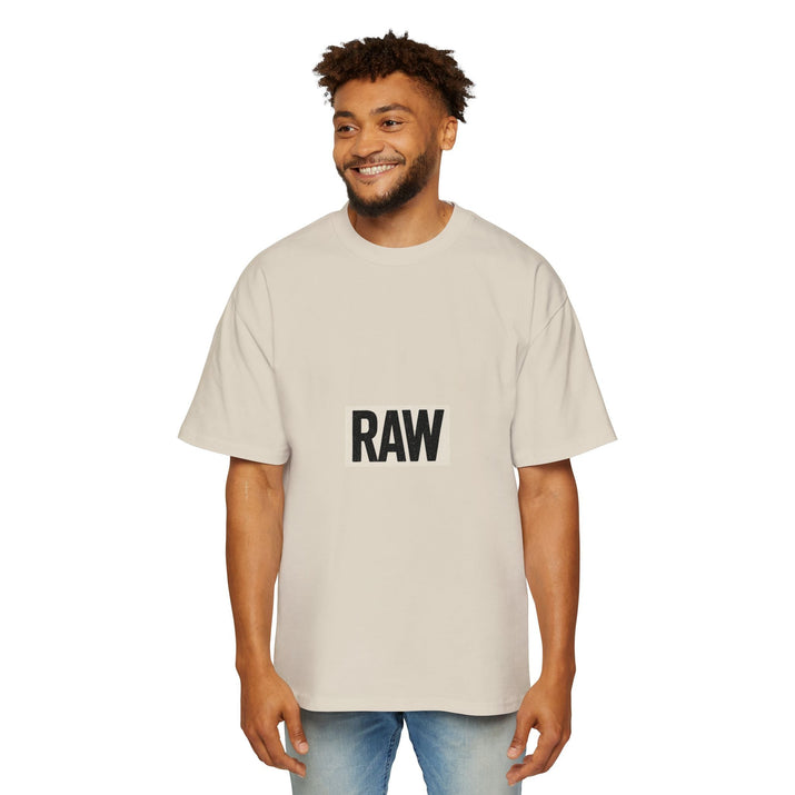 Oversized Tee - Raw Unique Design Printify
