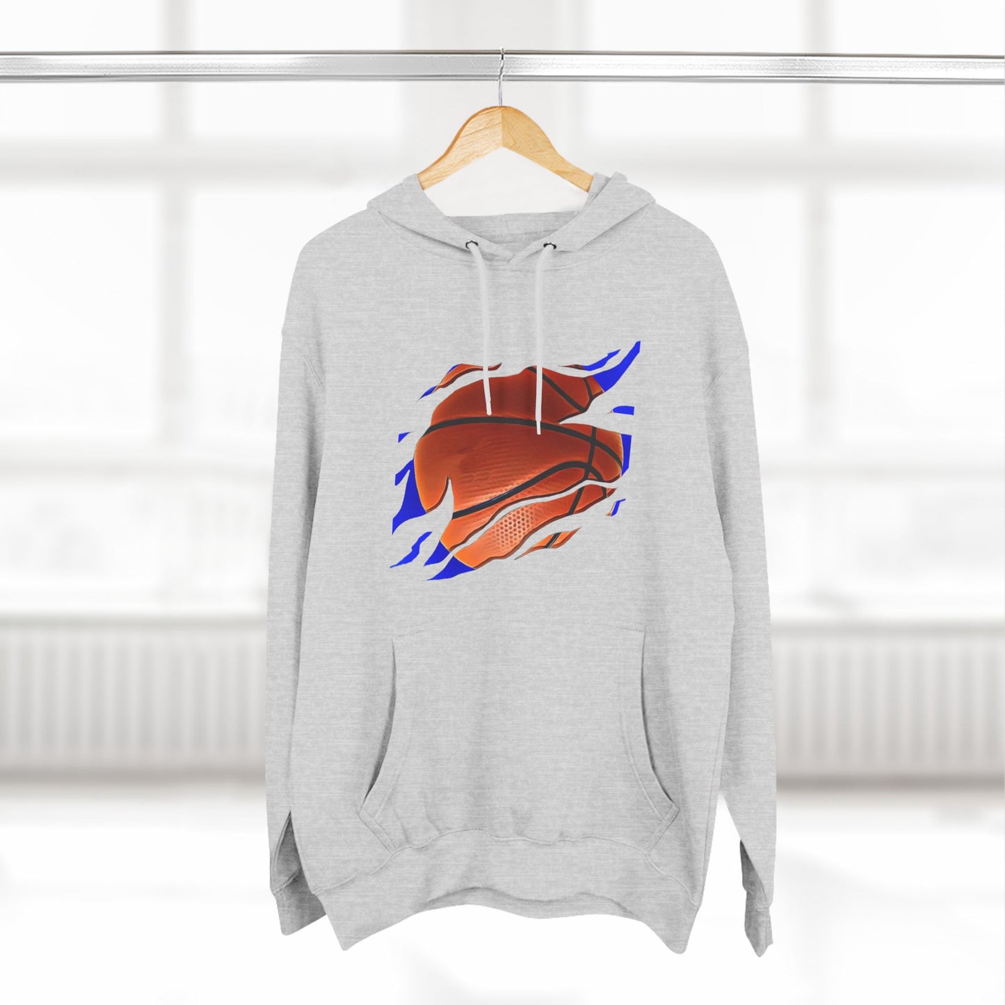 RCNSONS Unisex Three-Panel Fleece ‚Baseball‘ Hoodie