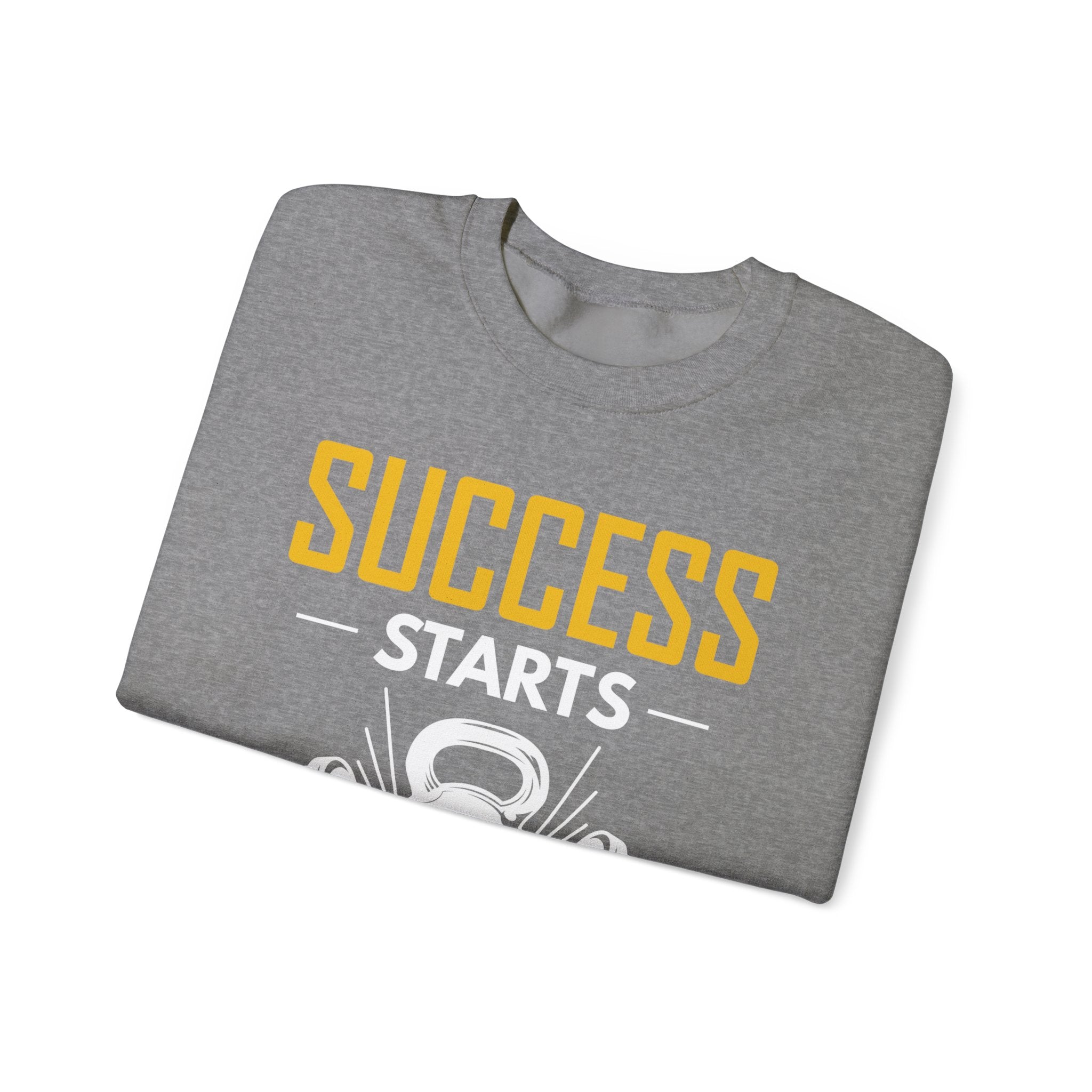 Le succès commence par le sweat-shirt unisexe d’autodiscipline 