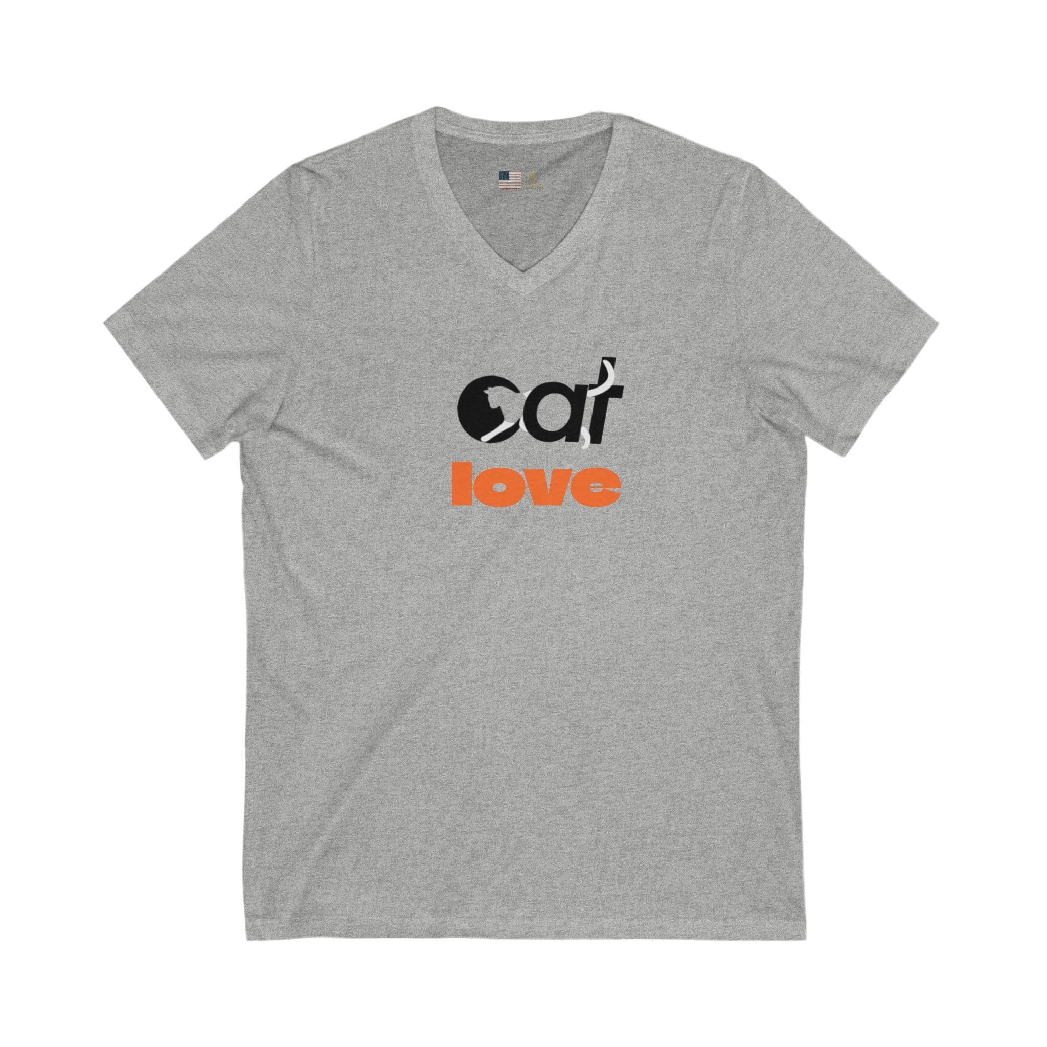 Car Love Unisex V-Neck Tee, Vintage Car T-Shirt for Car Enthusiasts, Gift for Father's Day, Classic Auto Apparel, Car Show Merch, [...] Printify